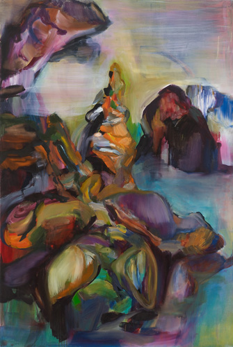 Anxious stilness 152x103 oil on canvas 2011